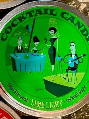 Lime Light Cocktail Candy - Collector Tin